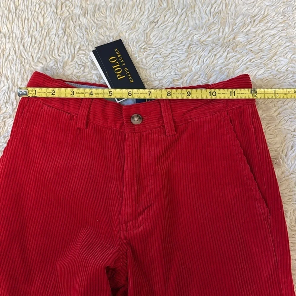 NWT Polo Ralph Lauren Straight Fit Corduroy Pants for boys size 10